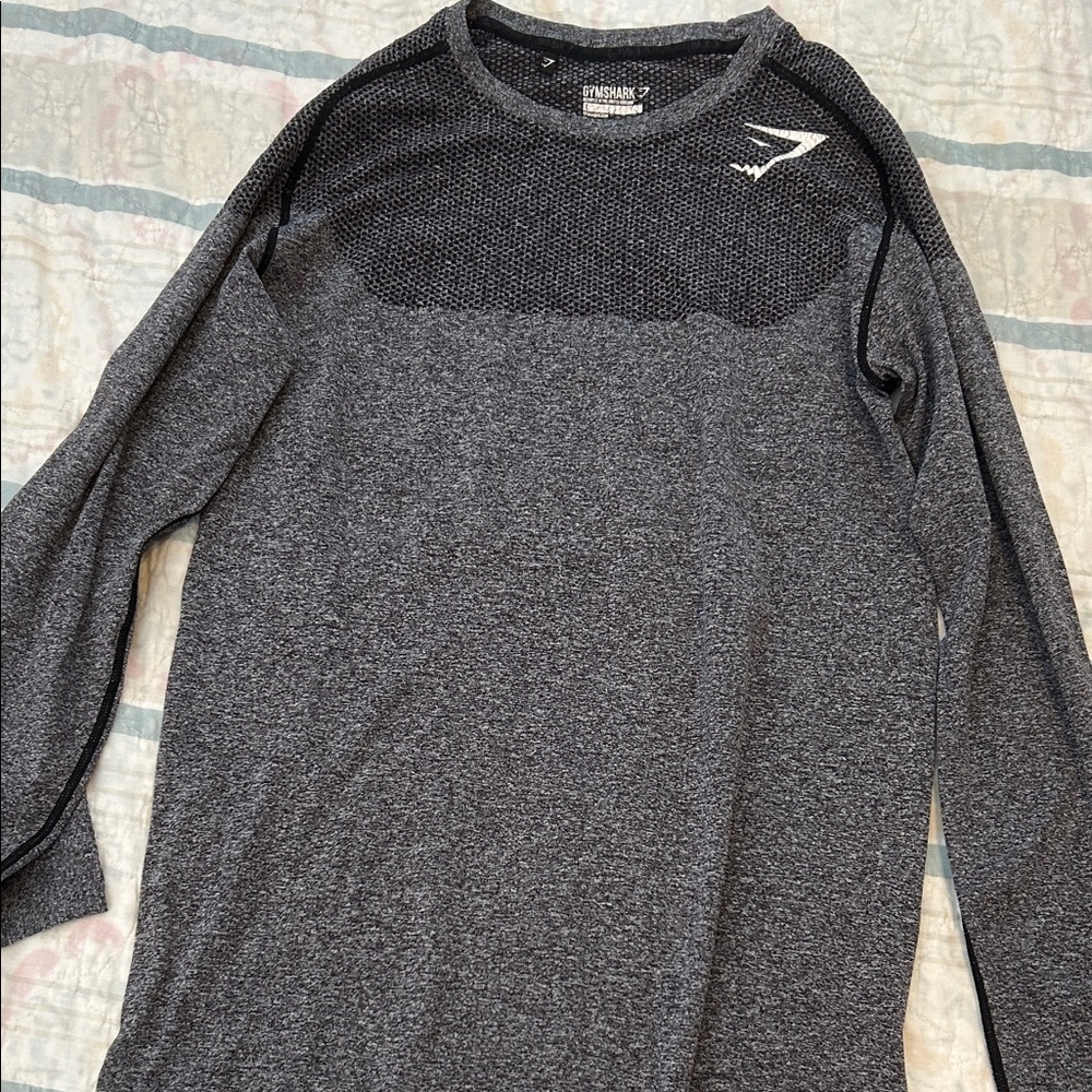 Gymshark Charcoal Long Sleeve Top